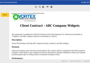 Agile Contract Template Agilecrm Webmerge Support
