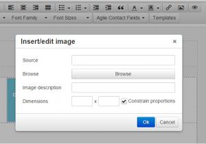 Agile Crm Email Templates Upload Images to Emails In Agile Crm