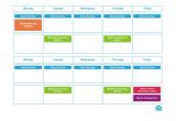 Agile Sprint Calendar Template Bi Weekly Sprint Scrum Calendar Greg Patricio