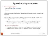 Agreed Upon Procedures Report Template Agreed Upon Procedures Engagement Letter