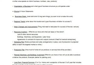 Agricultural Business Plan Template 14 Business Plan Templates Free Sample Example format