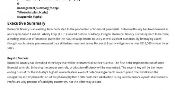 Agricultural Business Plan Template Farm Business Plan Template 9 Free Sample Example