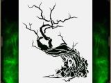 Air Brush Templates Creepy Tree 1 Airbrush Stencil Template Airsick Zombies