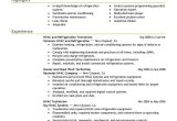 Air Conditioning Technician Resume Samples Best Hvac and Refrigeration Resume Example Livecareer