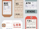 Airline Luggage Tag Template 21 Luggage Tag Designs Psd Vector Eps Jpg Download