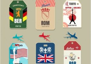 Airline Luggage Tag Template Luggage Tag Template Free Psd Templates Download Free
