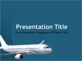 Airplane Ppt Template Free Airplane Powerpoint Template Pptmag