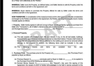 Alabama Real Estate Sales Contract Template Real Estate Purchase Agreement Create A Free Agreement