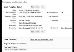 Alert Email Template Alert Salesforce event Notification Designs for force Com