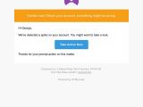 Alert Email Template Responsive Warning Alert Email Template
