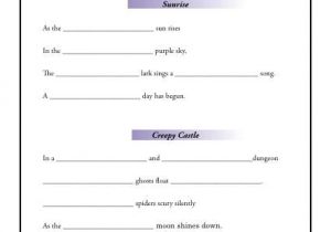 Alliteration Poem Template Adding Alliteration to Poetry 4th Grade Worksheets