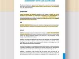 Allowance Contract Template 54 Employment Agreement Samples Word Pdf