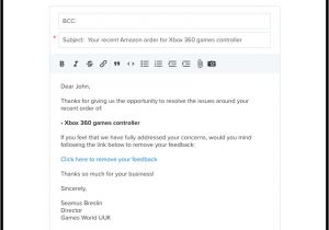 Amazon Email Template Free Amazon Feedback Removal Email Template Feedbackexpress