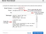 Amazon Email Template How to Send An Email Amazon Web Services Aws