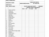 Ambulance Contract Template Weekly Ambulance Checklist