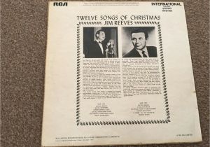 An Old Christmas Card by Jim Reeves Jim Reeves 12 songs Of Christmas Vinyl Record Lp 1970 Rca Limited