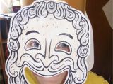 Ancient Greek Mask Template It S the Small Things