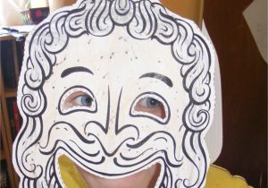 Ancient Greek Mask Template It S the Small Things