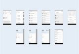 Android Application Design Template android L Ui Template Sketch Freebiesbug