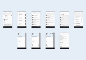 Android Application Design Template android L Ui Template Sketch Freebiesbug