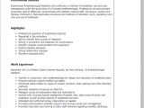 Anesthesiologist Cover Letter Professional Anesthesiologist assistant Templates to