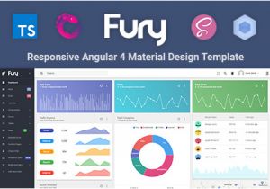 Angular Templating Fury Angular 5 Material Design Admin Template by Visurel
