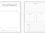 Animal Research for Kids Template Homeschool Days New Printable Animal Research Report