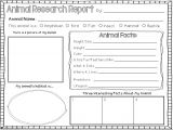 Animal Research for Kids Template Making Lemonade In Second Grade Animal Diorama Rama and A