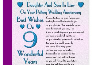 Anniversary Card Daughter and son In Law Business Wedding Card Verses for Daughter and son In Law
