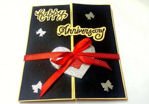 Anniversary Card Kaise Banate Hain A Beautiful Anniversary Card Idea How to Make Anniversary Card at Home Complete Tutorial