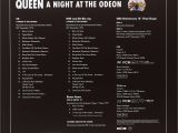 Anniversary Card Off the Queen A Night at the Odeon Hammersmith 1975 Limited Super Deluxe Edition Cd Dvd Sd Blu Ray 12 Single
