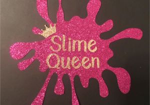 Anniversary Card Off the Queen Cake topper Slime Queen by Featherandfleece On Etsy Https