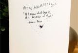 Anniversary Card Quotes for Boyfriend I Know What Love is One Year Anniversary Card for Her