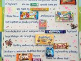 Anniversary Card Using Candy Bars 13 Best Anniversary Poster Ideas Boyfriends Images Candy