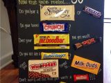 Anniversary Card Using Candy Bars 50th Birthday Candy Card with Images 50th Birthday Gifts