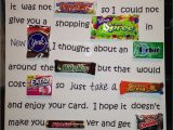 Anniversary Card Using Candy Bars Candy Inspired Teacher Appreciation Poem Maybe Have