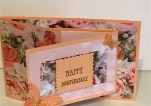 Anniversary Card with Photo and Name Pretty Anniversary Card Using Petal Promenade Dsp with