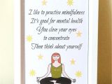 Anniversary Card with Photo and Name Yoga Birthday Card Anniversary Funny Karma Quote Card