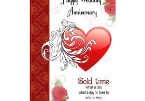 Anniversary Greeting Card for Husband Alwaysgift Happy Wedding Anniversary Greeting Card for
