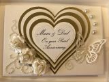 Anniversary Greeting Card for Parents A Wedding Pearl Anniversary Card Made for A Special Friends