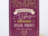 Anniversary Mum and Dad Card Celebrations Occasions Cards Stationery Mum Dad