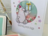 Anniversary Stamps for Card Making Birthday Bears Mft Card by Nicky Noo Cards Https Www