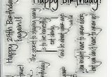 Anniversary Stamps for Card Making Happy Birthday Stamps for Card Making and Scrapbooking Supplies by the Stamps Of Life Greetings4birthday Sentiments