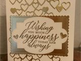 Anniversary Wishes Card with Name Stampin Friends Wedding Wishes Wedding Wishes Wedding