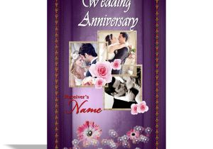 Anniversary Wishes Card with Photo Alwaysgift Wedding Anniversary Greeting Card