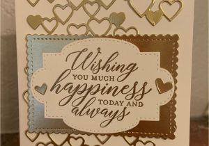 Anniversary Wishes Card with Photo Stampin Friends Wedding Wishes Wedding Wishes Wedding