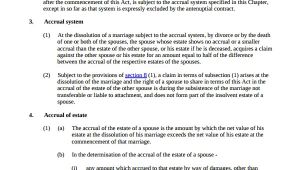 Antenuptial Contract without Accrual Template Marriage Contract Template 14 Download Free Documents