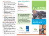 Anti Bullying Brochure Template Bullying Brochure Template 11 Free Pdf Documents