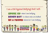 Anti Bullying Contract Template Anti Bullying Certificate