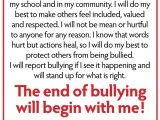 Anti Bullying Contract Template Anti Bullying Institute Print Materials